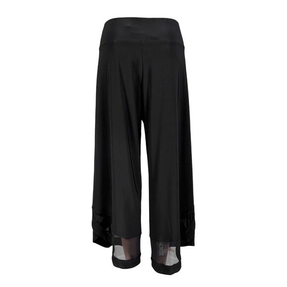 Compli-K Women's Black Tulip Pants Size L Wide Leg Dressy Pants NWT - Picture 4 of 5